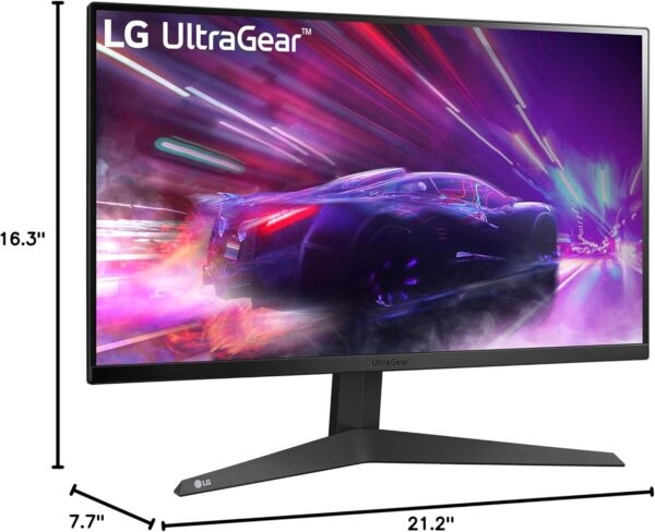 LG 24GQ50F-B 24-Inch Class Full HD (1920 x 1080) Ultragear Gaming Monitor with 165Hz Refresh Rate and 1ms MBR, AMD FreeSync Premium and 3-Side Virtually Borderless Design,Black - Image 10