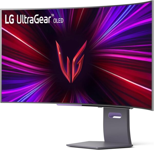 LG 45GS95QE 45-inch Ultragear OLED Curved Gaming Monitor WQHD 800R 240Hz 0.03ms DisplayHDR True Black 400 AMD FreeSync Premium Pro NVIDIA G-Sync HDMI 2.1 DisplayPort Tilt/Height/Swivel Stand Black - Image 12