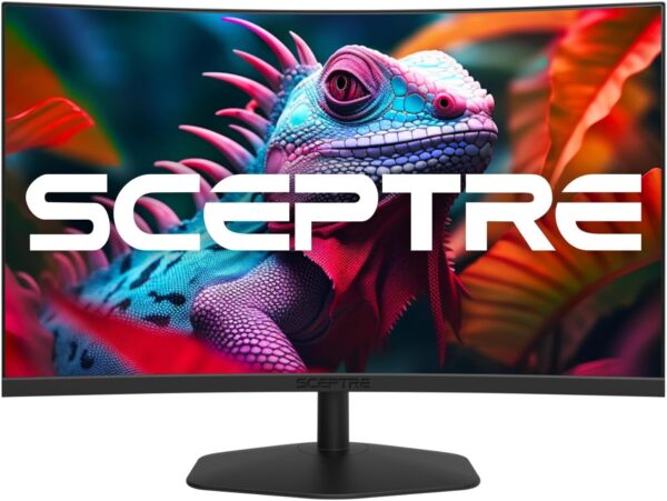 Sceptre Curved 27-inch Gaming Monitor 1500R 100Hz HDMI X2 DisplayPort 1ms 100% sRGB, Build-in Speakers Machine Black 2024 (C275W-FW100T) - Image 3