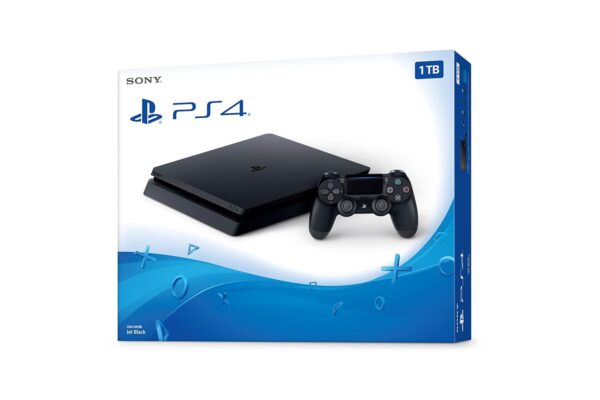 PlayStation 4 Slim 1TB Console - Black (Renewed) - Image 5