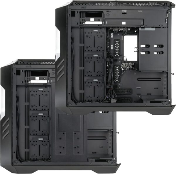 Cooler Master HAF 700 EVO E-ATX High Airflow PC Case, IRIS Customizable LCD .Breathable TG Front Panel, 200mm Sickleflow Fans, 1 x USB 3.2 gen 2 Type C, 4 x USB 3.2 gen 1 (3.0) (H700E-IGNN-S00) - Image 17