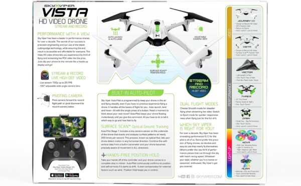 Sky Viper Vista HD Video Drone - Image 7