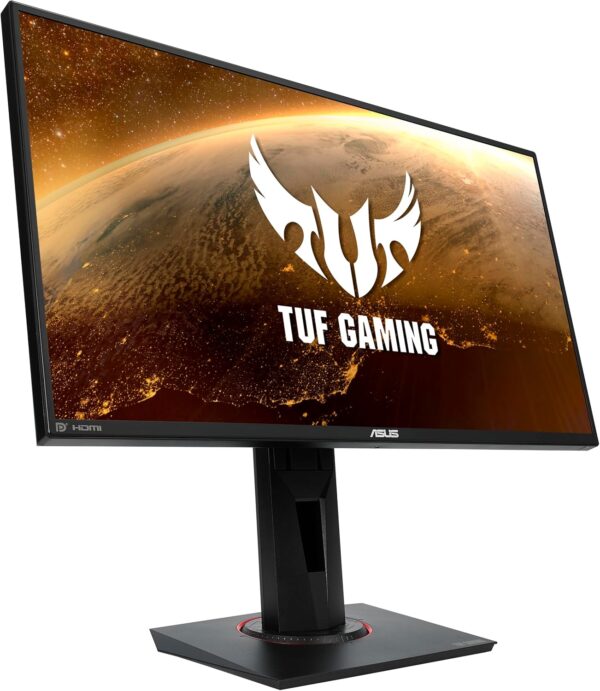 ASUS TUF Gaming VG259QM 24.5” Monitor, 1080P Full HD (1920 x 1080), Fast IPS, 280Hz, G-SYNC Compatible, Extreme Low Motion Blur Sync,1ms, DisplayHDR 400, Eye Care, DisplayPort HDMI BLACK - Image 9