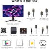 ASUS ROG Swift 32” 4K OLED Gaming Monitor (PG32UCDM) - UHD (3840 x 2160), QD-OLED, 240Hz, 0.03ms, G-SYNC Compatible, Custom Heatsink, Graphene film, 99% DCI-P3, True 10-bit, 90W USB-C, 3 year warranty - Image 9