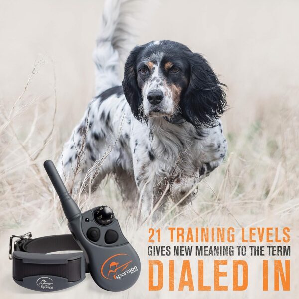 SportDOG Brand FieldTrainer 425XS Add-A-Dog Collar for Stubborn Dogs - Additional, Replacement, or Extra Collar for Your Remote Trainer - Waterproof and Rechargeable with Tone, Vibration, and Shock - Image 6