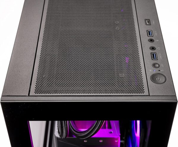 Skytech Azure Gaming PC Desktop, Intel i7 13700F 2.1 GHz (5.1GHz Turbo Boost), NVIDIA RTX 4060 Ti 8GB GDDR6X, 1TB SSD, 16GB DDR5 RAM 5200, 750W Gold PSU, 360mm ARGB AIO, Wi-Fi, Win 11 Home - Image 11