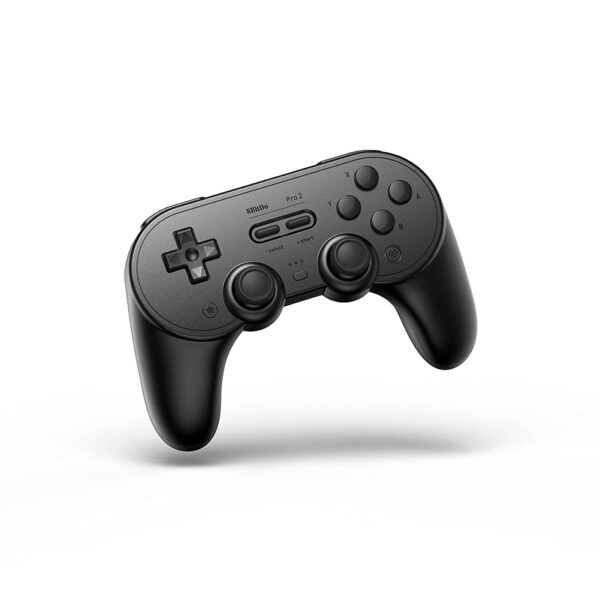 8Bitdo Pro 2 Bluetooth Controller - Hall Effect Joystick Update, for Switch, Windows, Apple, Android, Steam Deck, and Raspberry Pi (Black) - Image 9