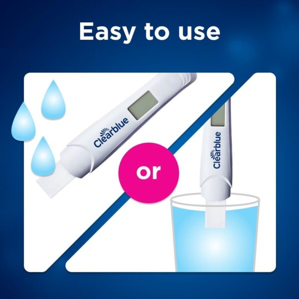 Clearblue Early Digital Pregnancy Test, Early Detection at Home Pregnancy Test, 5 Ct - Image 6