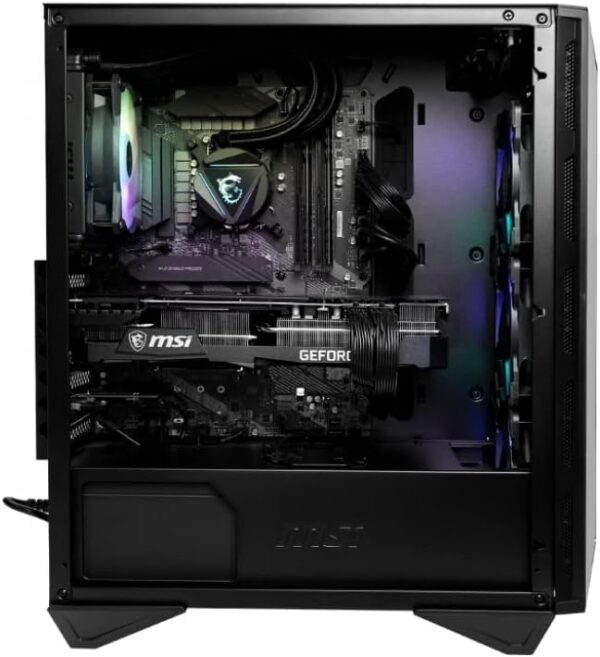 MSI Aegis ZS 3CQ-052US Gaming Desktop AMD Ryzen 7 3700X 16GB RX 5600XT 6G 512GB SSD WiFi AX200 (Renewed) - Image 4