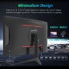 KTC 32 inch Curved Gaming Monitor, 2K 170Hz Monitor, 1440P 144Hz Monitor, 1500R Frameless, 1ms, HDR, FreeSync Premium, DisplayPort/HDMI/USB, VESA Wall Mount, PC Monitor, H32S17 - Image 7