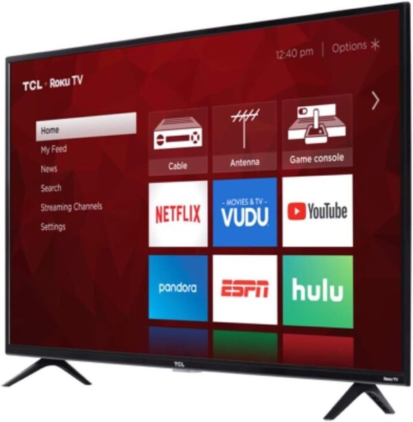 TCL 43S425 43 Inch 4K Ultra HD Smart ROKU LED TV (2018) - Image 4