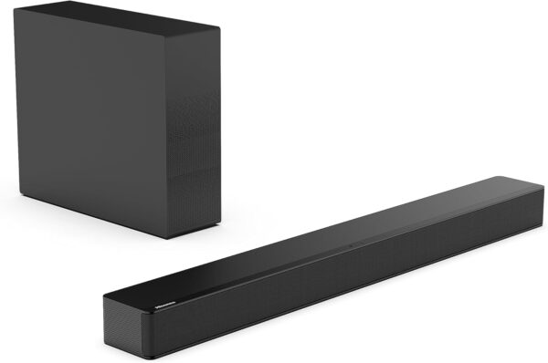 Hisense HS2100 2.1 Ch 240W Sound Bar with Wireless Subwoofer - DTS Virtual X, Dolby Audio, Ezplay, 6 EQ Modes, HDMI ARC, Bluetooth 5.3 - Image 12