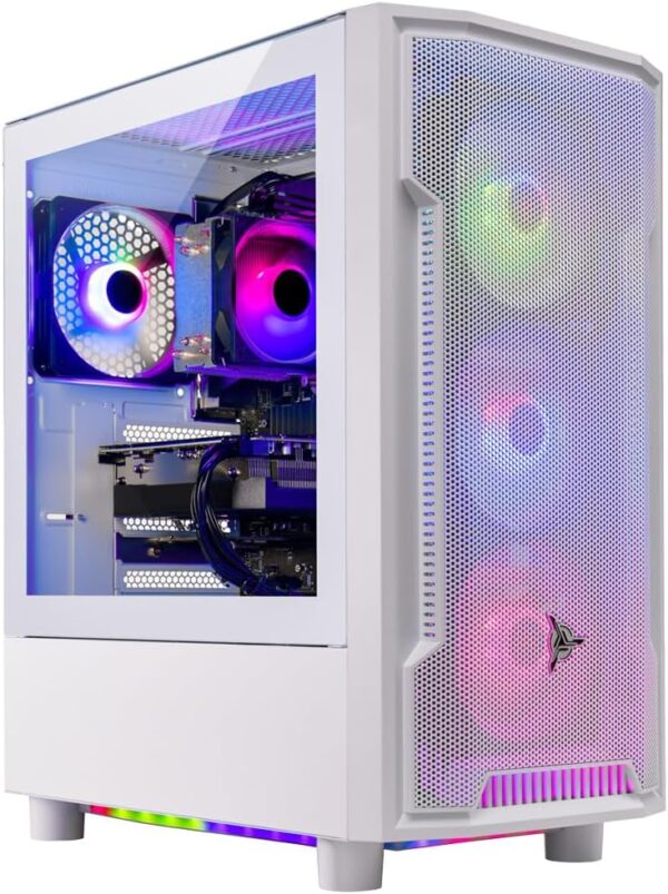 Skytech Archangel Gaming PC Desktop, Intel i5 13400F 2.5 GHz (4.6GHz Turbo Boost), NVIDIA RTX 4060 8GB GDDR6, 2TB SSD, 32GB DDR5 RAM 5200 RGB, 650W Gold PSU, Wi-Fi, Win 11 Home - Image 2