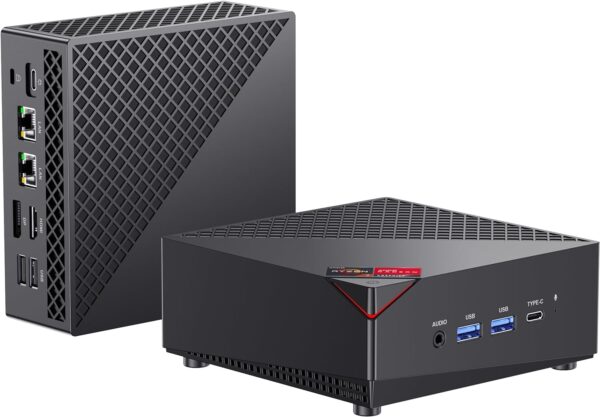 ACEMAGICIAN Mini PC AMD Ryzen 7 5700U, Dual Channel Mini Gaming PC 16GB DDR4 512GB SSD, Mini Computers Micro Desktop PC Support 4K Triple Display/WiFi6/BT5.2/Gaming/Office/Home - Image 2