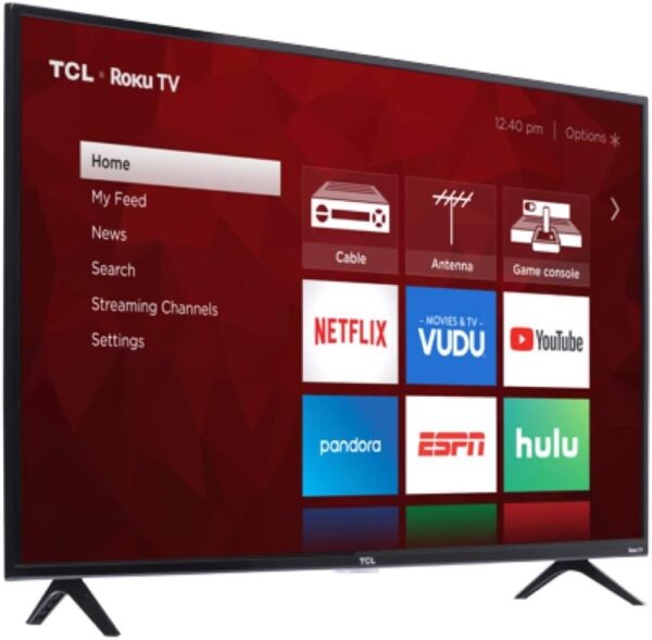 TCL 43S425 43 Inch 4K Ultra HD Smart ROKU LED TV (2018) - Image 2