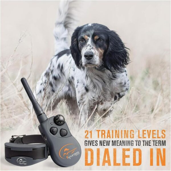 SportDOG Brand SportHunter 1225X Remote Trainer - Rechargeable Dog Training Collar - E-Collar for Dogs with Shock, Vibrate, and Tone - 3/4 Mile Range - SD-1225X - Image 8