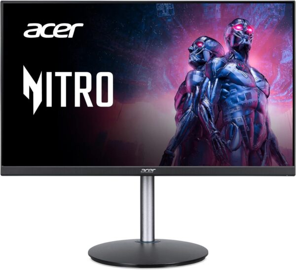 acer Nitro XFA243Y Sbiipr 23.8” Full HD (1920 x 1080) VA Gaming Monitor | AMD FreeSync Premium Technology | 165Hz Refresh Rate | 1ms VRB | HDR 10 | 1 Display Port 1.2 & 2 HDMI 2.0 Ports,Black - Image 2