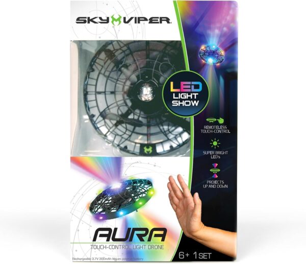 Sky Viper Aura Touch Control Light Drone - Image 2