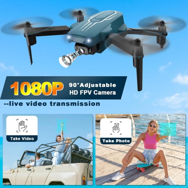 Mini Drone with Camera for Adults Kids - Image 3