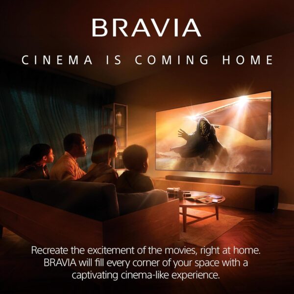 Sony BRAVIA Theater Bar 8 HT-A8000 - Home Theater Sound System with with 11 Speakers, Innovative Acoustic Design, and 360 Spatial Sound Mapping, Theater Bar 8 Soundbar - Image 3