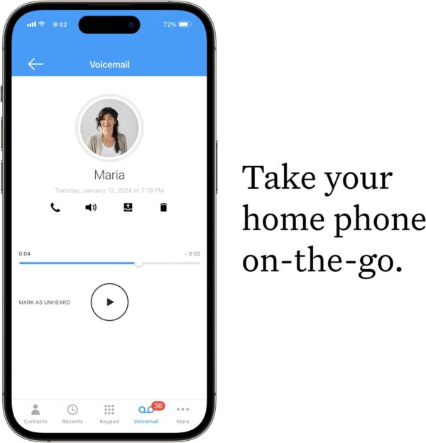 Ooma Telo Air VoIP Free Internet Home Phone Service with Wireless Connectivity. Affordable landline replacement. Unlimited nationwide calling. Call on the go with free mobile app. Can block robocalls - Image 6