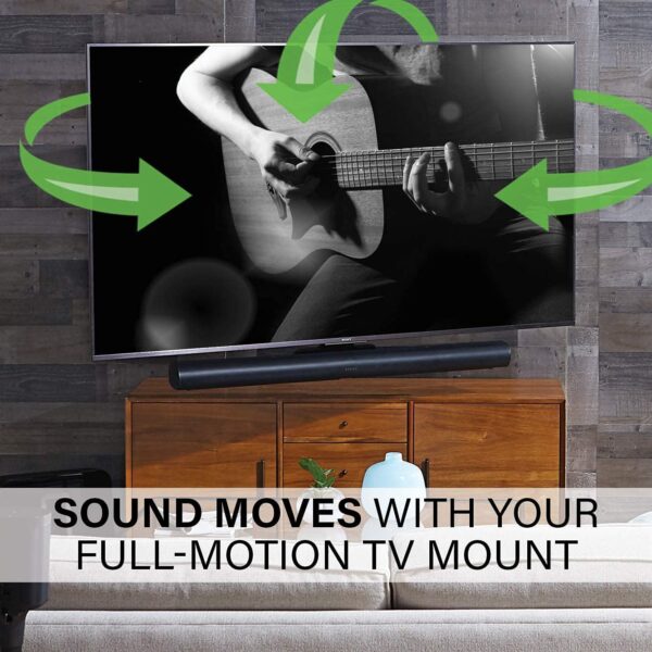 Sanus Soundbar TV Mount Designed for Sonos Arc Sound bar - Height & Depth Adjustable for Dolby Atmos - Universal Compatibility Other TV Mounts - Easy Assembly -OSSATM - Image 6