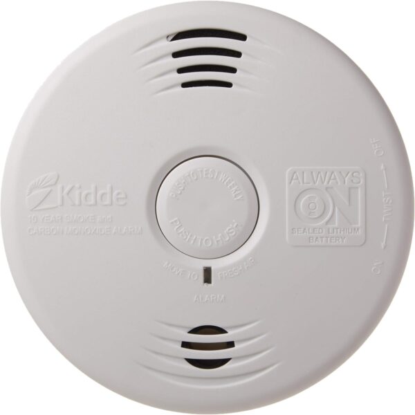 Kidde Smoke & Carbon Monoxide Detector, 10-Year Battery, Voice Alerts , 1 Count ( Pack of 1) - Image 2