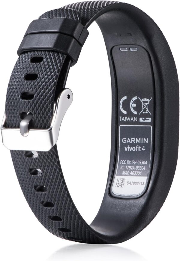 Band for Garmin Vivofit 4, Soft Silicone Replacement Watch Band Strap for Garmin Vivofit 4 Activity Tracker - Image 7