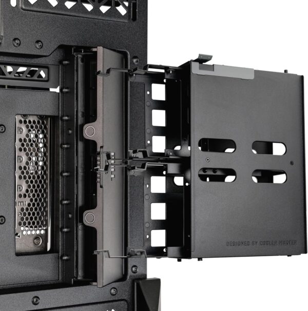 Cooler Master HAF 700 E-ATX High Airflow PC Case, Mesh Front Panel, Dual 200mm Sickleflow Customizable ARG Fans, 1 x USB 3.2 gen 2 Type C, 4 x USB 3.2 gen 1 (3.0) (H700-IGNN-S00) - Image 16