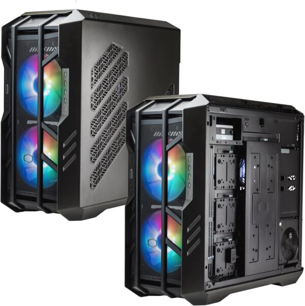 Cooler Master HAF 700 E-ATX High Airflow PC Case, Mesh Front Panel, Dual 200mm Sickleflow Customizable ARG Fans, 1 x USB 3.2 gen 2 Type C, 4 x USB 3.2 gen 1 (3.0) (H700-IGNN-S00) - Image 15