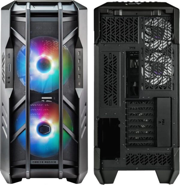 Cooler Master HAF 700 E-ATX High Airflow PC Case, Mesh Front Panel, Dual 200mm Sickleflow Customizable ARG Fans, 1 x USB 3.2 gen 2 Type C, 4 x USB 3.2 gen 1 (3.0) (H700-IGNN-S00) - Image 13