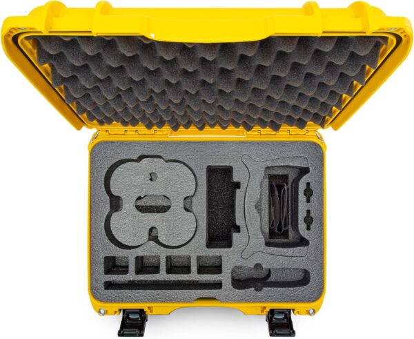 Nanuk 925 Waterproof Hard Case with Foam Insert for DJI Avata FPV Unit, Goggles and Fly More Combo - Yellow (925S-080YL-0A0-C0745) - Image 7