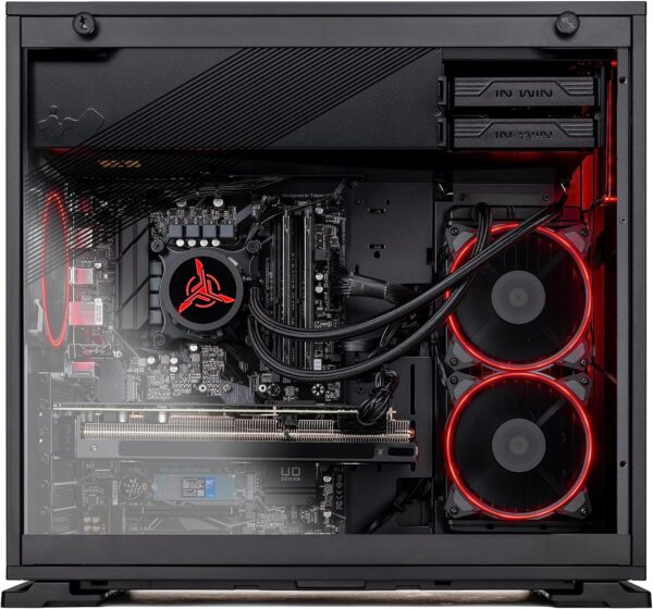 Skytech Azure Gaming PC, Ryzen 7 5700X 3.4 GHz (4.6GHz Turbo Boost), NVIDIA RTX 4060 8GB GDDR6X, 1TB NVME, 16GB DDR4 RAM 3200, 650W Gold PSU, Wi-Fi, Win 11 Home - Image 11