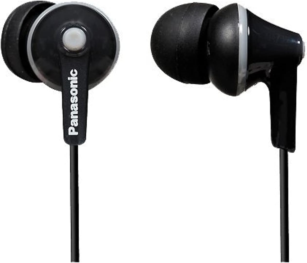 Panasonic Wired Earphones 3.5 mm Jack Black (RP-HJE125E-K)