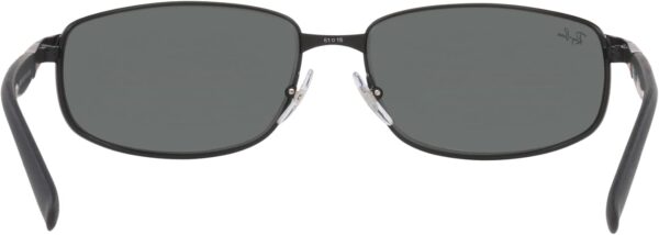 Ray-Ban Man Sunglasses Gunmetal Frame, Crystal Green Lenses, 61MM - Image 5