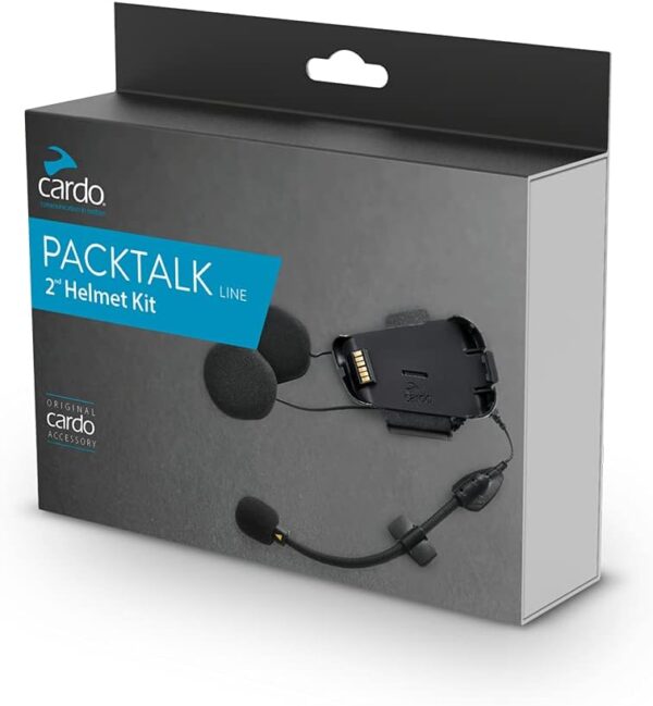 Cardo-SRAK0033 Audio & Microphone Kit (Single Pack) - Black - Image 2