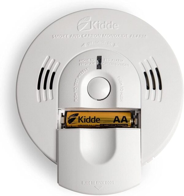 Kidde Hardwired Smoke & Carbon Monoxide Detector, Battery Backup, Interconnectable, LED Warning Light Indicators - Image 2