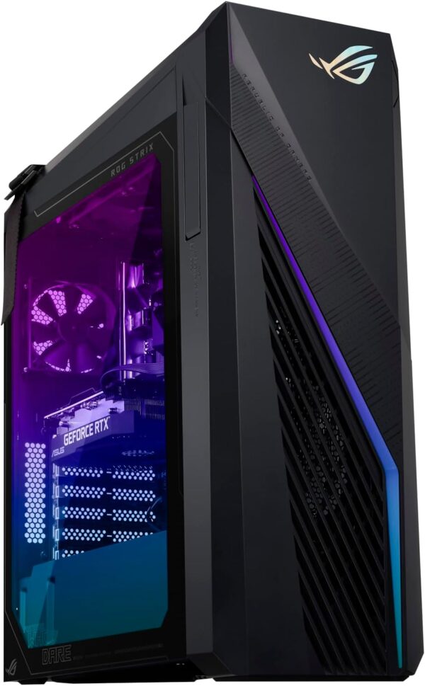 ASUS ROG G16CH (2024) Gaming Desktop PC, Intel® Core™ i7-14700F, NVIDIA® GeForce RTX™ 4060Ti Dual, 1TB PCIe® Gen4 SSD, 32GB DDR5 RAM, Windows 11, G16CHR-AS766Ti - Image 2