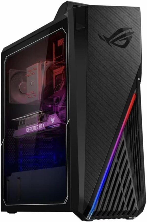 ASUS ROG Strix GT15 Gaming Desktop PC, Intel Core i7-12700F, GeForce RTX 3060, 16GB DDR4 RAM, 512GB SSD, Windows 11 Home, G15CF-BS764,Black - Image 2