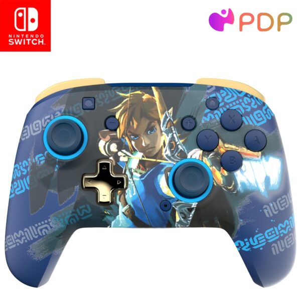 PDP REMATCH Enhanced Licensed Nintendo Switch Pro Controller, Switch Lite/OLED Compatible, Customizable Buttons/Joysticks (Renewed) - Image 2