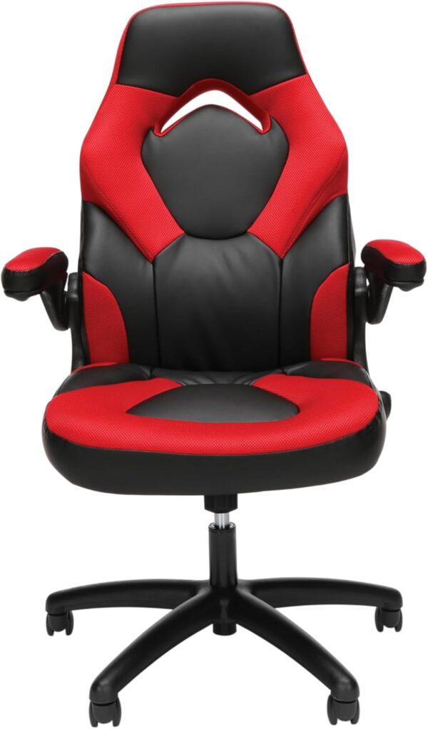 RESPAWN 3085 Gaming Chair - Gamer Chair and Computer Chair, Office Chair with Integrated Headrest, Gaming Chair for Adults, Adjustable Tilt Tension & Tilt Lock - Red - Image 4