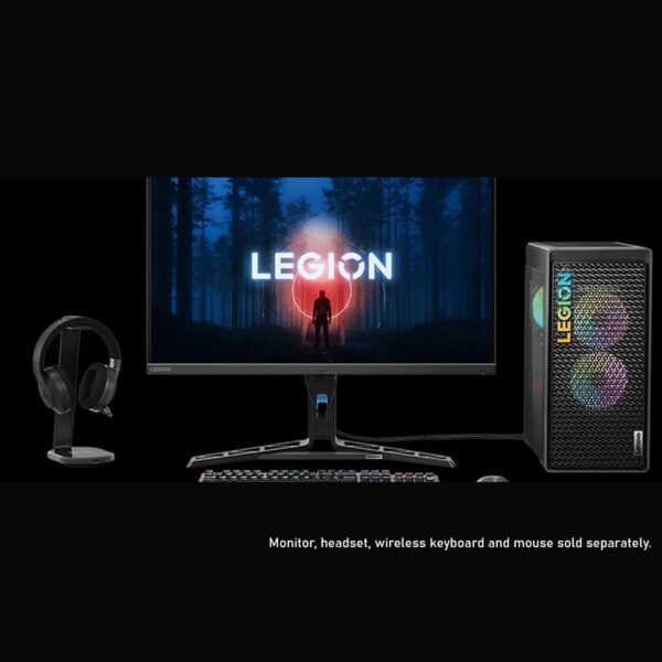 Lenovo Legion T5 Gen 8 Gaming Tower Desktop, 13th Gen Intel Core i7-13700F Processor, NVIDIA GeForce RTX 4070, 32GB DDR5 RAM, 2TB SSD, HDMl, DP, RJ-45, Wi-Fi 6, Windows 11 Home, Grey - Image 7