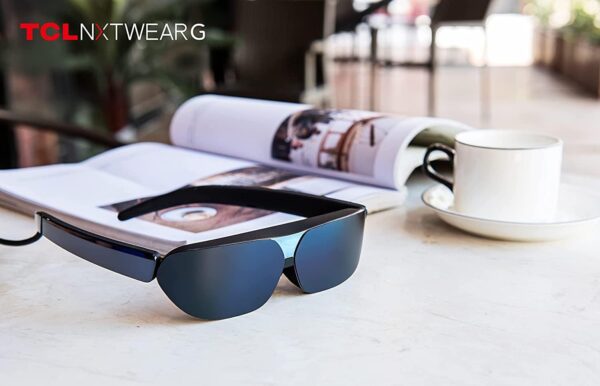 TCL NXTWEAR G Smart Glasses Portable Wearable Dual HD OLED Display - Image 6