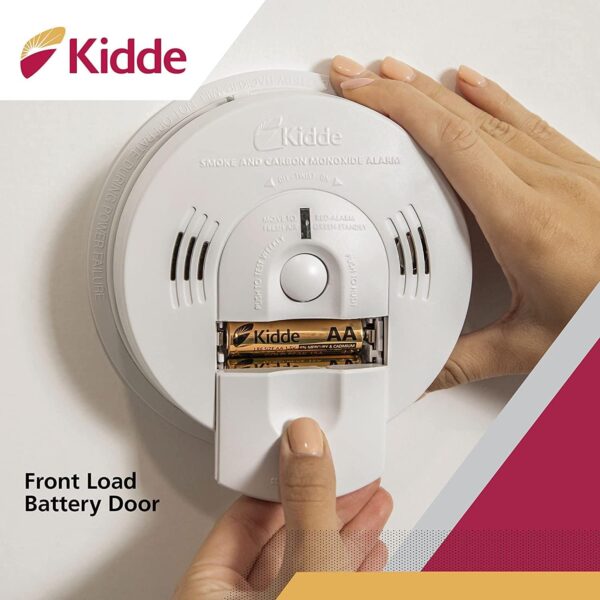 Kidde Hardwired Smoke & Carbon Monoxide Detector, Battery Backup, Interconnectable, LED Warning Light Indicators - Image 7