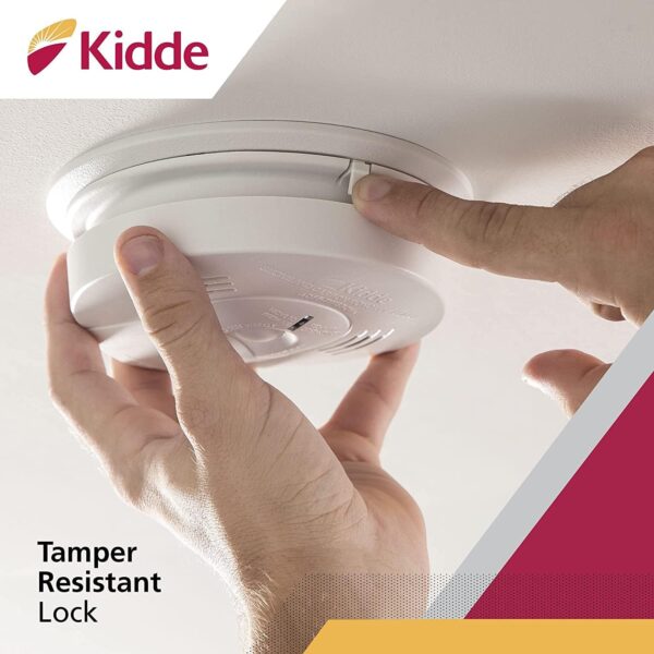 Kidde Hardwired Smoke & Carbon Monoxide Detector, Battery Backup, Interconnectable, LED Warning Light Indicators - Image 10