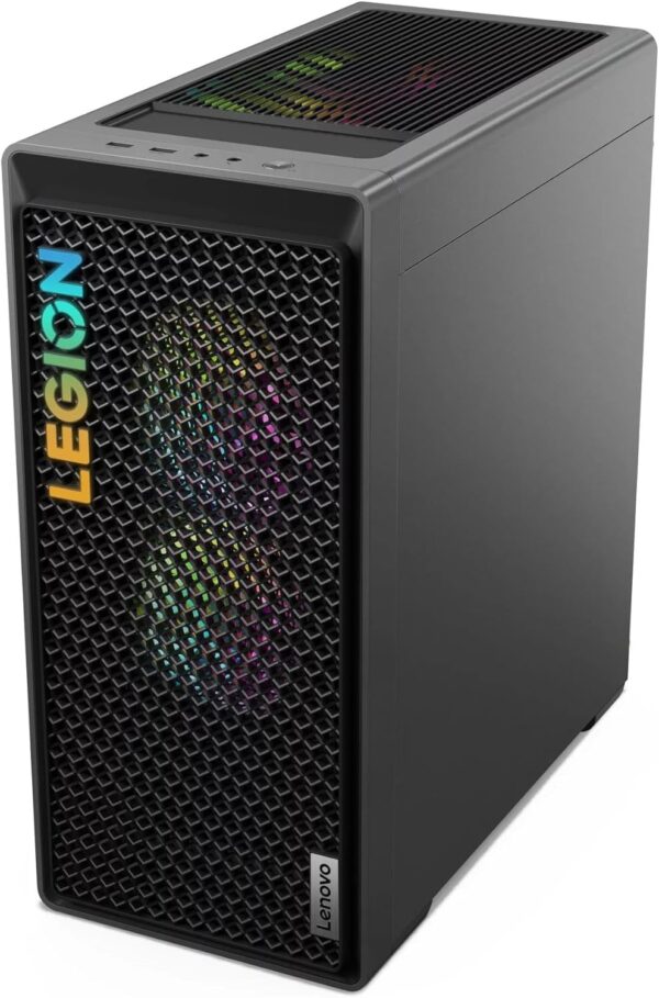 Lenovo Legion T5 Tower Gaming Desktop Computer - AMD Ryzen 9 7950X 16-Core up to 5.70 GHz Processor, 16GB DDR5 RAM, 512GB NVMe SSD, GeForce RTX 4070 12GB GDDR6X, Windows 11 Pro - Image 4