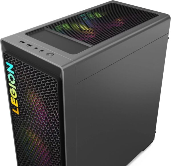 Lenovo Legion T5 Tower Gaming Desktop Computer - AMD Ryzen 9 7950X 16-Core up to 5.70 GHz Processor, 16GB DDR5 RAM, 512GB NVMe SSD, GeForce RTX 4070 12GB GDDR6X, Windows 11 Pro - Image 8