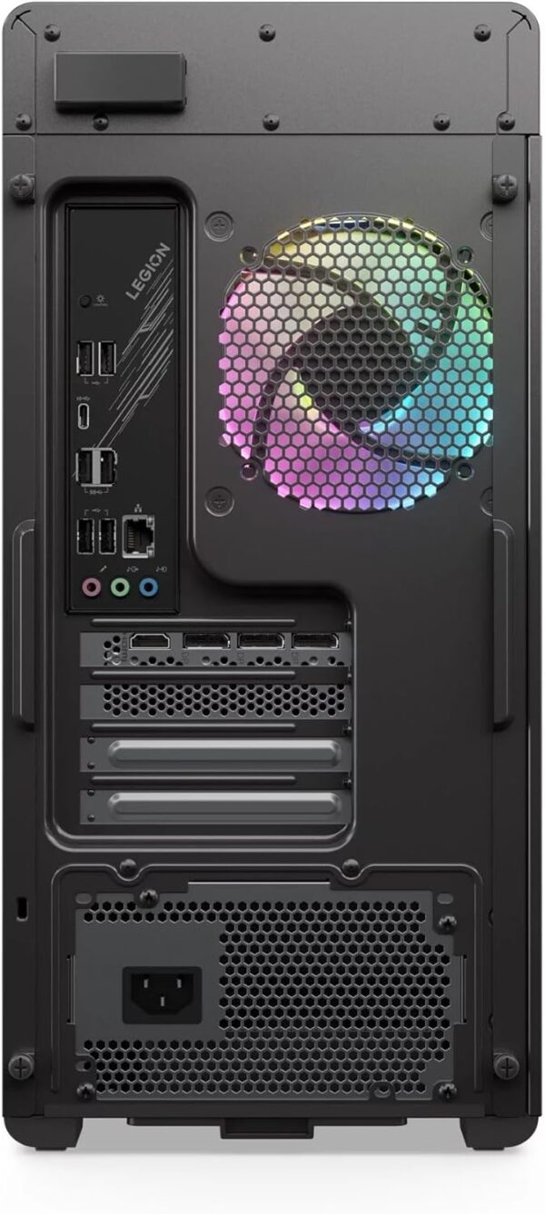 Lenovo Legion T5 Tower Gaming Desktop Computer - AMD Ryzen 9 7950X 16-Core up to 5.70 GHz Processor, 16GB DDR5 RAM, 512GB NVMe SSD, GeForce RTX 4070 12GB GDDR6X, Windows 11 Pro - Image 7