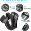 BANGE Travel Laptop Backpack Fits 15.6 Inch Notebook, Business Work Backpack with USB3.0 Fast Charging Port, Waterproof Travel Backpack With Luggage Sleeve… - Image 3