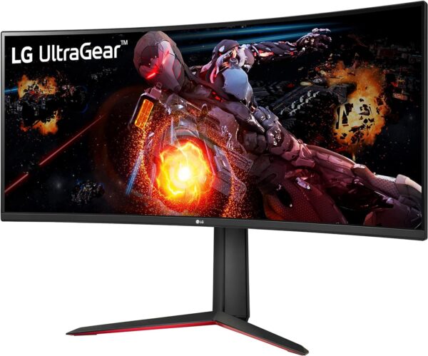 LG UltraGear QHD 34-Inch Curved Gaming Monitor 34GP63A-B, VA with HDR 10 Compatibility and AMD FreeSync Premium, 160Hz, Black - Image 4